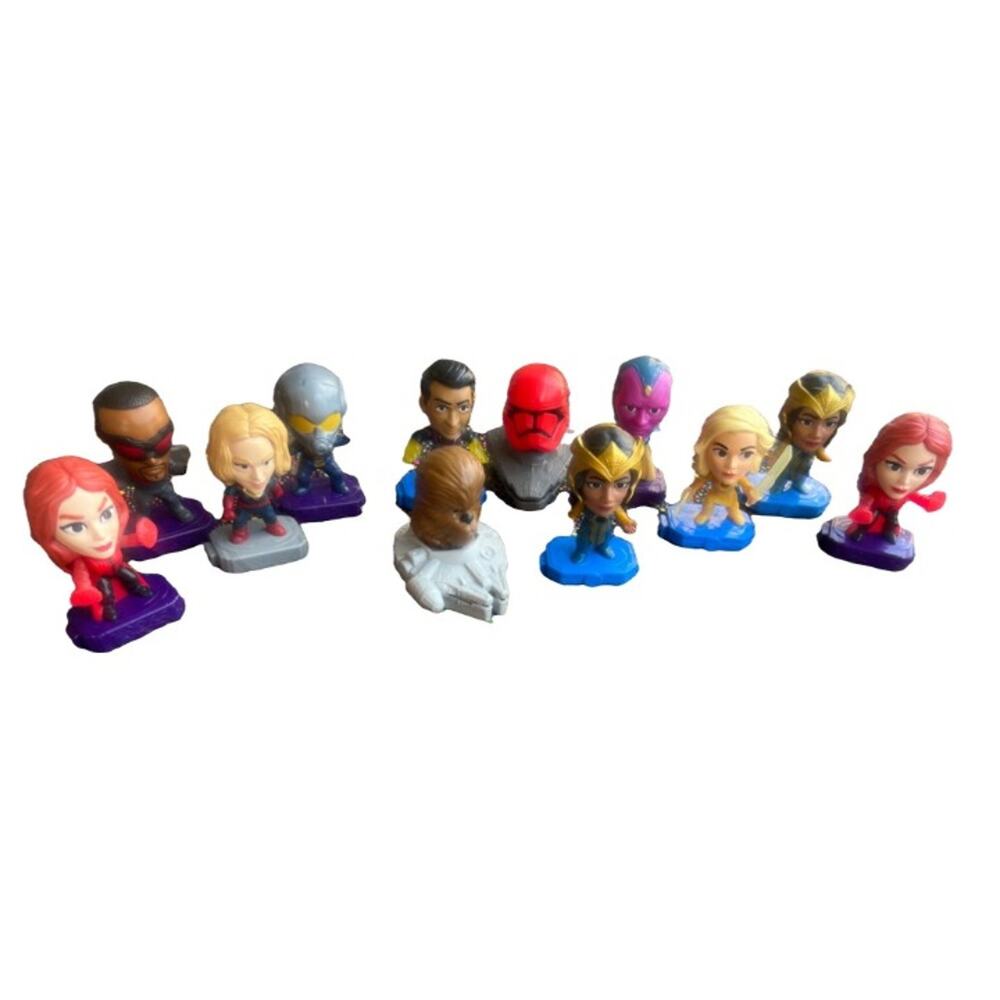 Bundle Of Marvel Disney Happy Meal Toys 2020 Eternals Star Wars Toys Reward